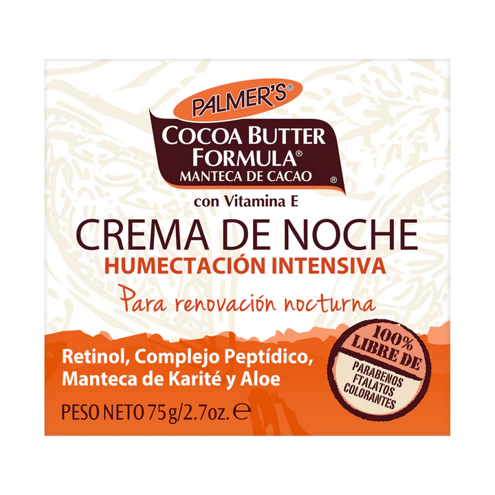 Crema de Noche Humectacion Intensa Palmers