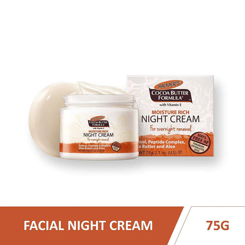 Crema de Noche Humectacion Intensa Palmers