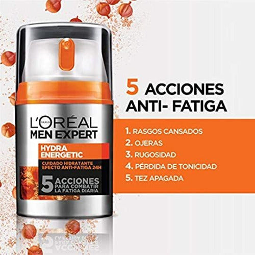 Cuidado Hidratante Anti-Fatiga 5 Acciones Hydra Energetic L´Oreal Paris