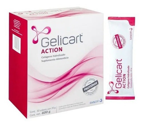 Gelicart Action Colágeno Hidrolizado 30sobres