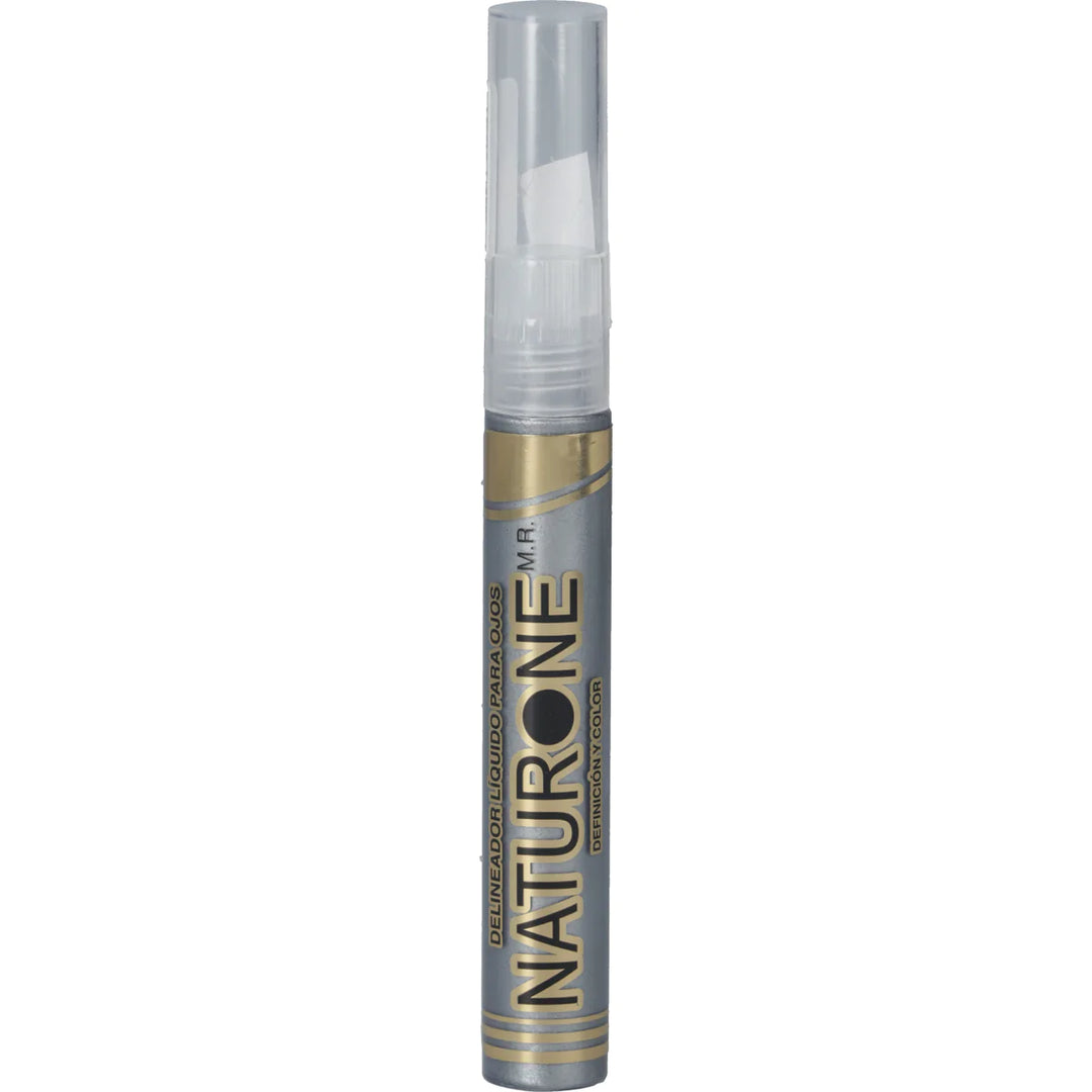 Delineador Liquido Colores Naturone Plata