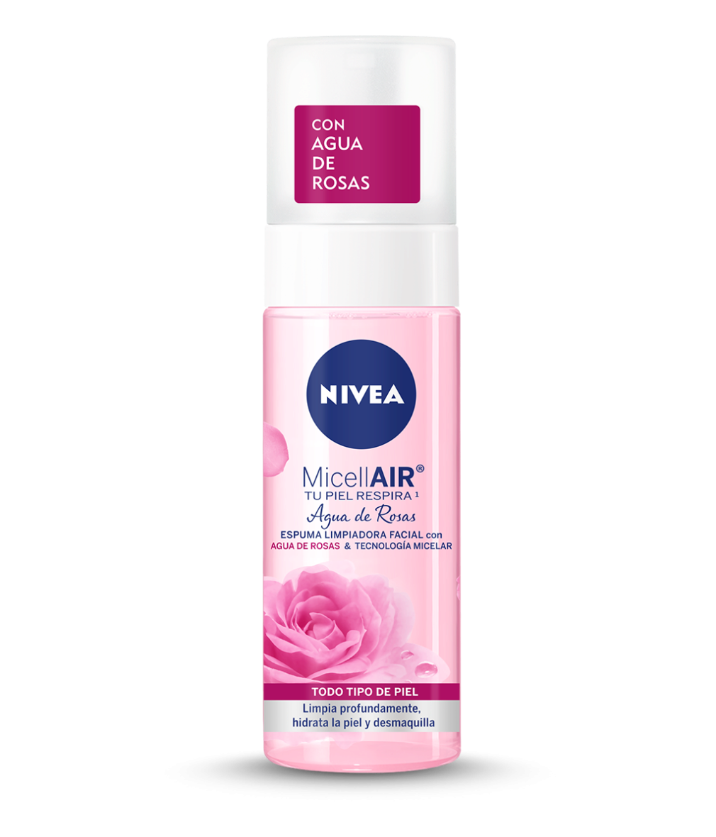 Espuma Limpiadora Agua de Rosas Nivea