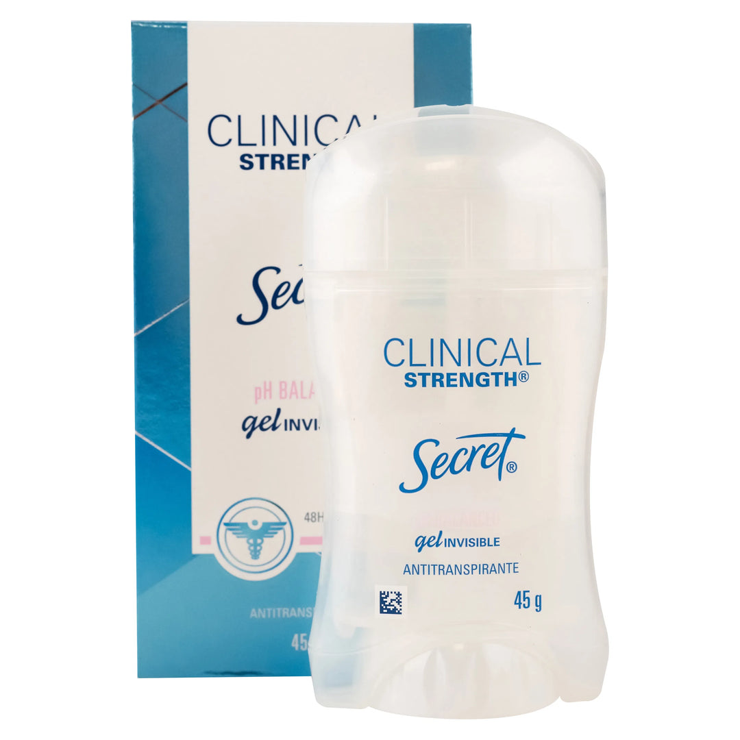 Gel Invisible Ph Balanceado Clinical Strenght Secret