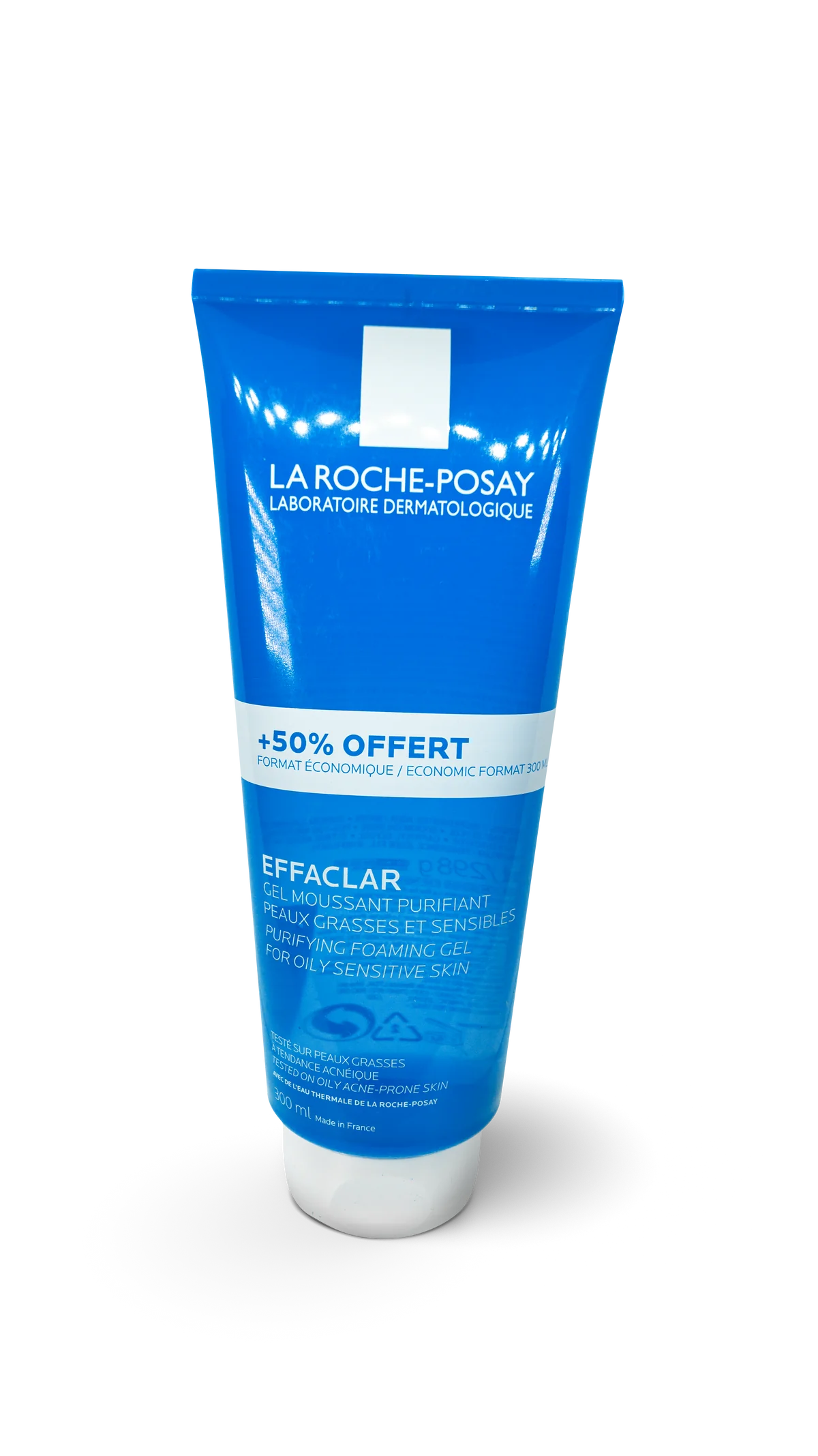 La Roche Posay Effaclar Gel Purificante Gel Limpiador Facial para Piel  Grasa, 400 ml + La Roche Posay Agua Termal para Piel Sensible, 300 ml