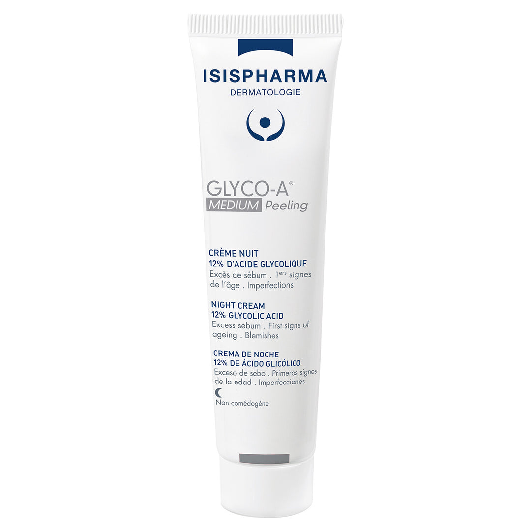 Glyco A Medium Peeling 12% Crema de Noche Isispharma