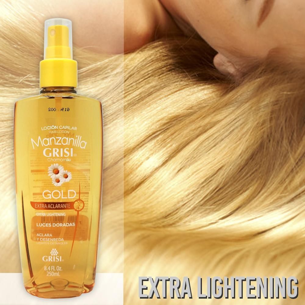Extra Aclarante Luces Doradas Manzanilla Grisi Glow Skincare
