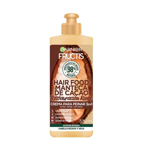 Crema para Peinar Hair Food Manteca de Cacao Garnier