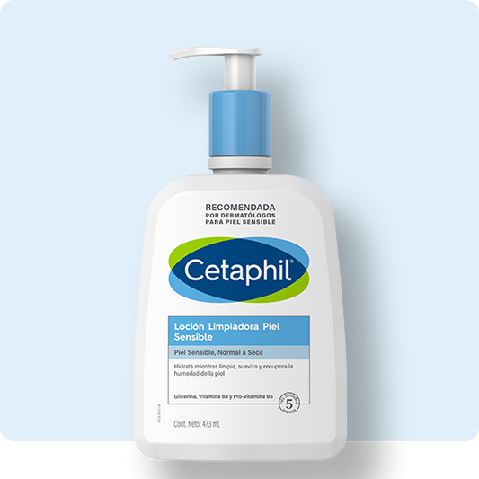 Loción limpiadora piel sensible Cetaphil