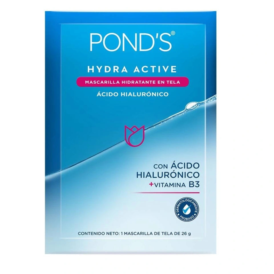 Mascarilla de Tela Hydra Active Ponds