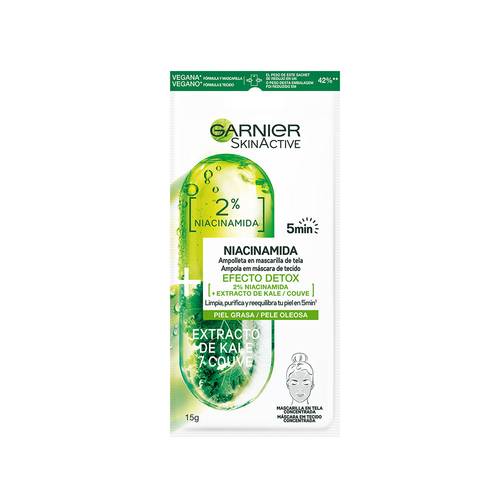 Mascarilla en Ampolleta de Tela Niacinamida Garnier