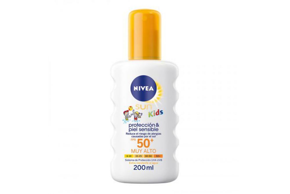 Protección Solar Sun Kids Piel Sensible FPS50 Nivea