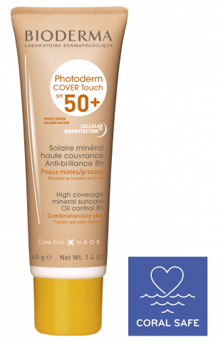 Photoderm Cover Touch Mineral Color Dore FPS50 Bioderma 40g