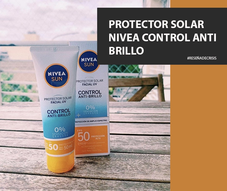 Protector Solar Facial Control Brillo 50FPS Nivea