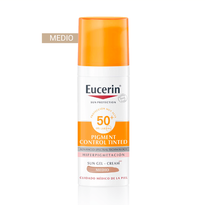 Protector Solar Facial Sun Fluid Anti Pigment Control FPS 50 Eucerin