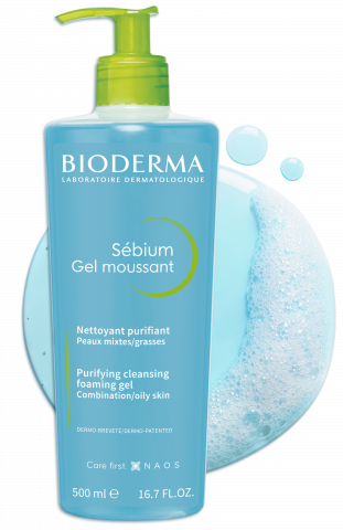 Gel Limpiador Sébium Moussant Bioderma