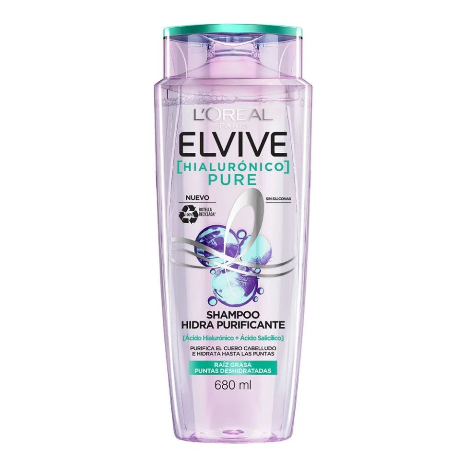 Shampoo Hialuronico Pure Loreal El vive