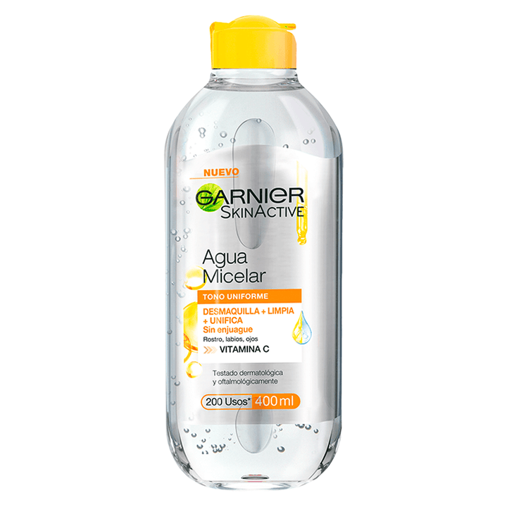 Agua Micelar, Desmaquillante Vitamina C Express Aclara Garnier