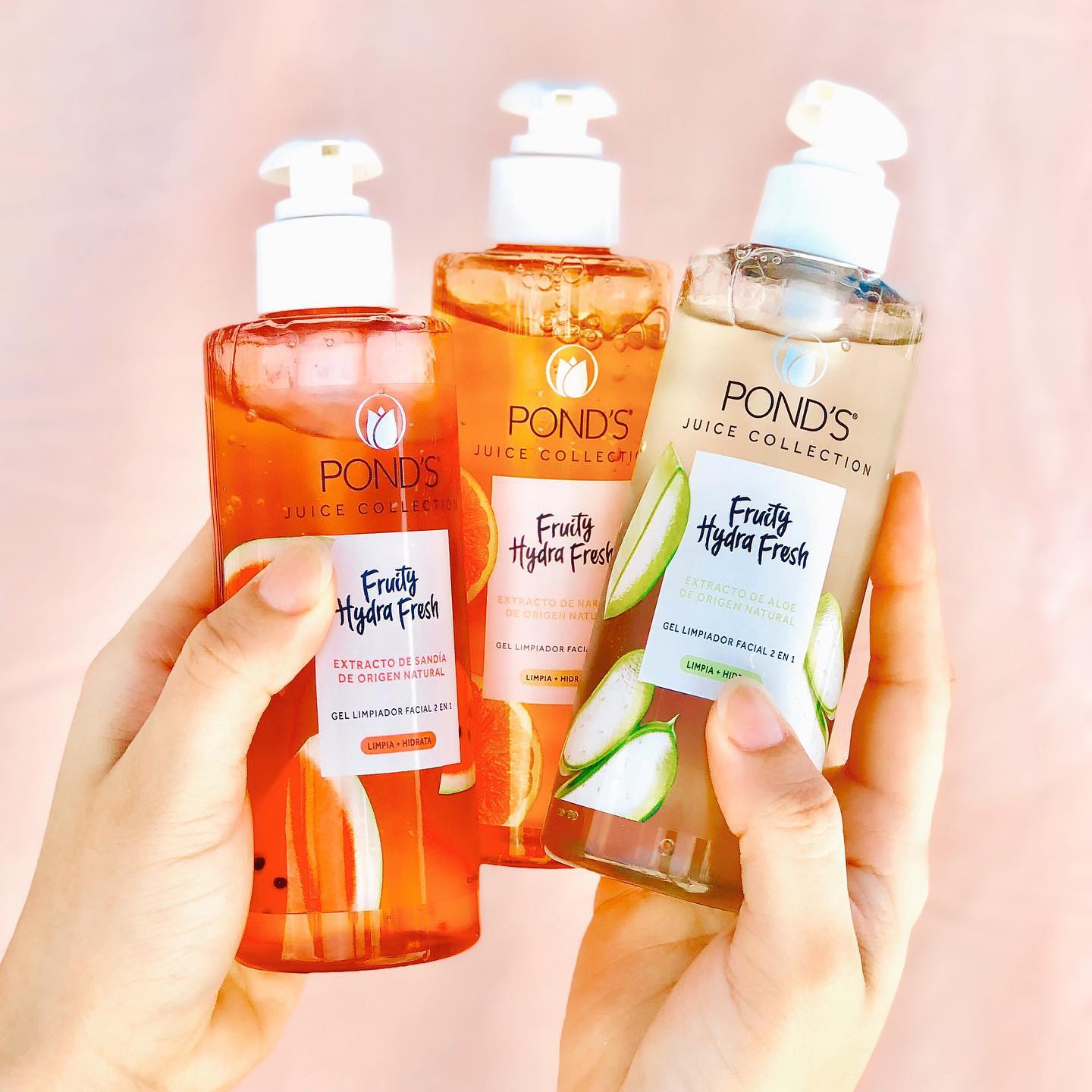 Gel Limpiador Extracto de Sandía Fruity Hydra Fresh Pond´s – Glow